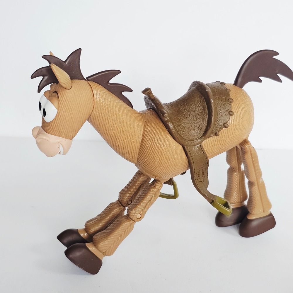 Vintage Toy‎ Story 7" Galloping Bullseye and Woody 1996 Disney Pixar Mattel 1258 - Picture 15 of 16